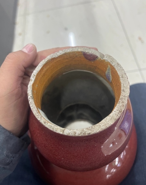 古玩陶瓷鈞紅釉葫蘆形廟頂拍賣，當(dāng)前價(jià)格6800元