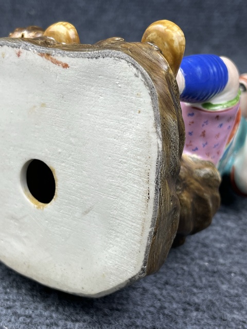 古玩陶瓷粉彩樵夫塑像拍賣，當前價格1588元