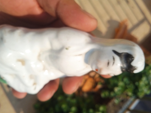 古玩陶瓷觀音塑像拍賣，當前價格0元