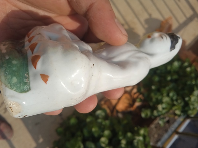 古玩陶瓷觀音塑像拍賣，當前價格0元