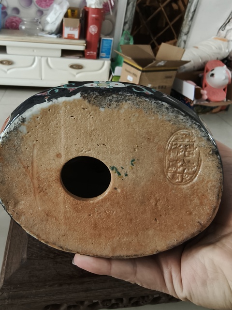 古玩陶瓷粉彩壽星造像拍賣,當前價格3500元