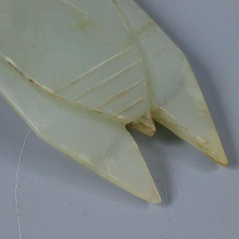 古玩玉器清八刀蟬拍賣，當前價格4500元