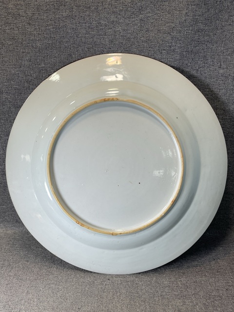 古玩陶瓷斗彩引鳳圖折沿盤拍賣,當前價格8000元