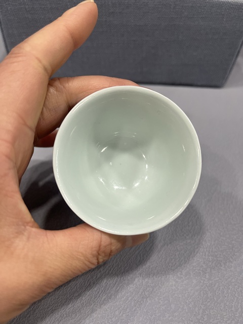 古玩陶瓷青花花卉紋杯拍賣,當前價格3500元