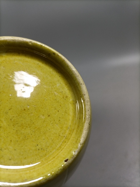 古玩陶瓷民國素三彩貼塑瓜瓞綿綿圖罐拍賣，當前價格1980元