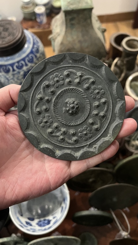 古玩銅器西漢星云鏡拍賣，當前價格1599元
