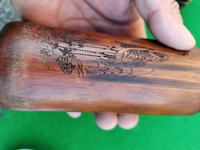 古玩雜項創匯竹筆筒拍賣，當前價格666元
