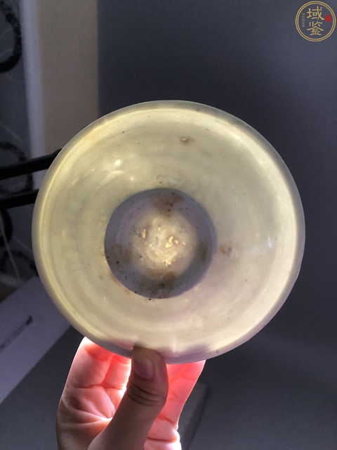 古玩陶瓷【館藏級精品】宋代 青白瓷唇口盞【茶道圣物】【價值比較高】拍賣，當前價格0元