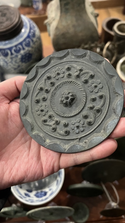 古玩銅器西漢星云鏡拍賣，當前價格1599元