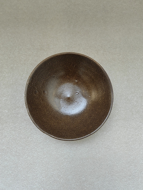 古玩陶瓷磁州窯茶葉末釉茶碗拍賣,當前價格398元