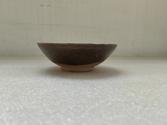 古玩陶瓷磁州窯茶葉末釉茶碗拍賣,當前價格398元