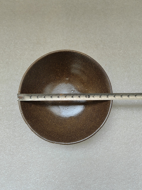 古玩陶瓷磁州窯茶葉末釉茶碗拍賣,當前價格398元