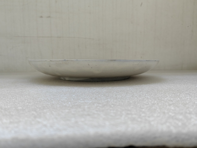 古玩陶瓷青花花卉紋盤拍賣,當前價格550元