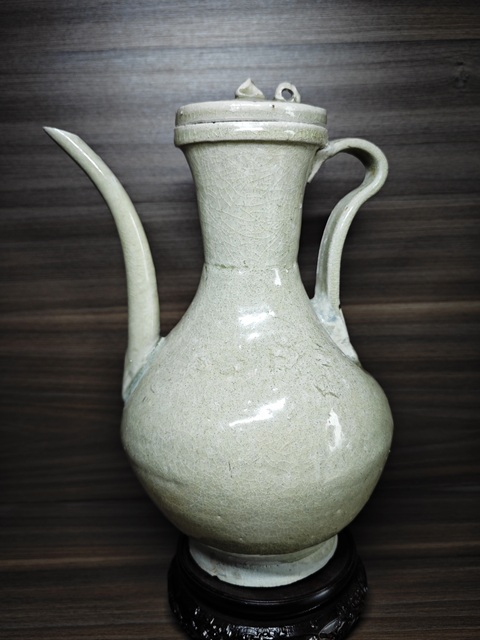 古玩陶瓷宋代·青白釉執(zhí)壺真品鑒賞圖
