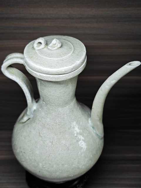 古玩陶瓷宋代·青白釉執(zhí)壺真品鑒賞圖