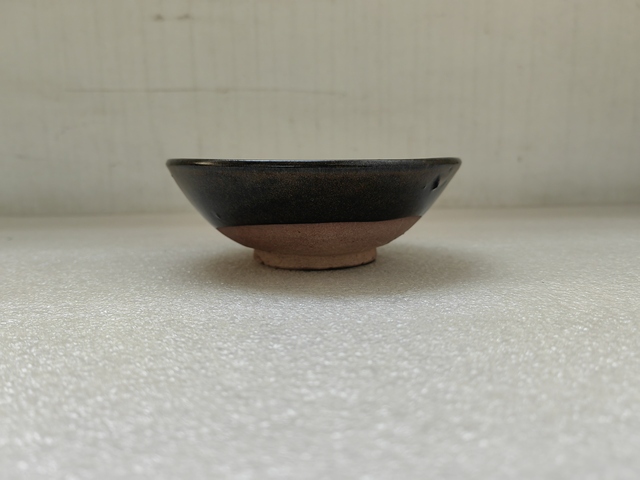 古玩陶瓷磁州窯茶葉末釉茶碗拍賣,當前價格398元