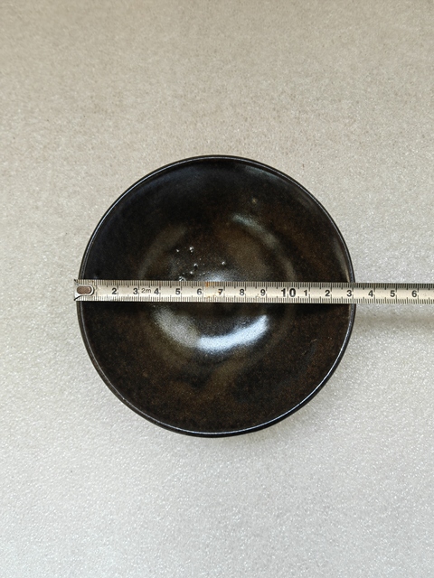 古玩陶瓷磁州窯茶葉末釉茶碗拍賣,當前價格398元