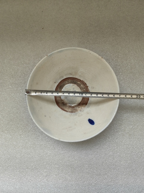 古玩陶瓷青花花卉紋碗拍賣,當前價格398元