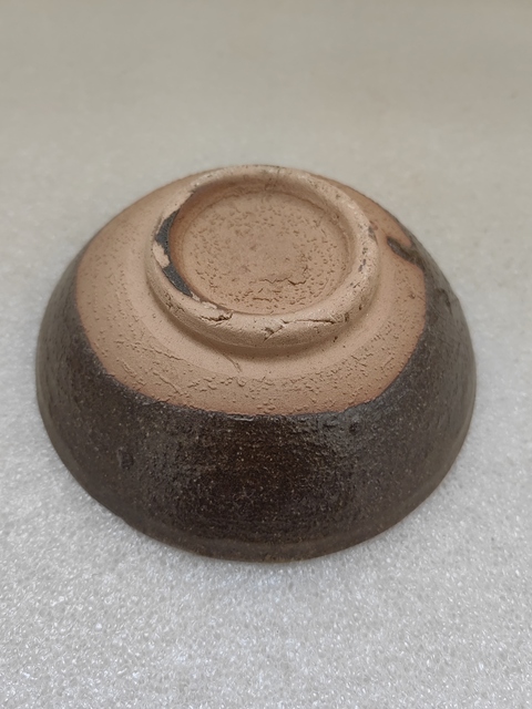 古玩陶瓷磁州窯茶葉末釉茶碗拍賣,當前價格398元