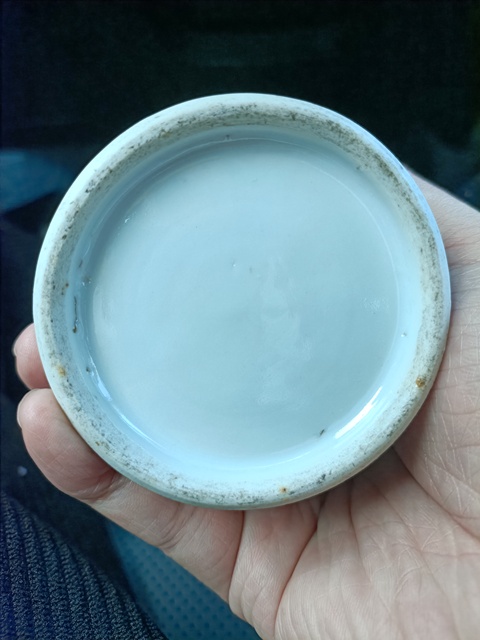 古玩陶瓷光緒青花山水人物通景筆筒拍賣,當前價格3888元