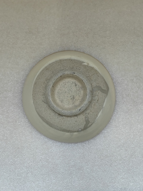 古玩陶瓷磁州窯淺黃釉茶碗拍賣，當前價格680元