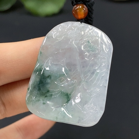 古玩玉器93天然翡翠掛件總重11.115g拍賣,當前價格180元