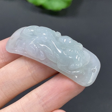 古玩玉器94天然翡翠掛牌拍賣,當前價格198元