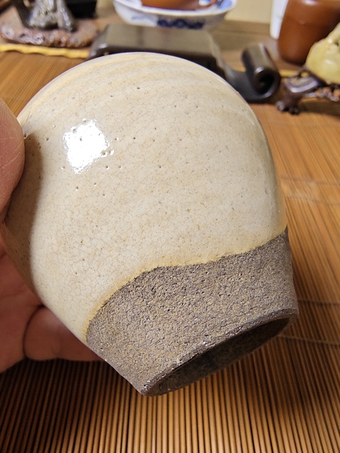 古玩陶瓷清晚 地方窯白釉罐茶葉罐拍賣,當前價格1680元