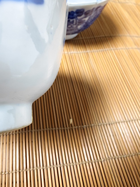古玩陶瓷乾隆 青花山水杯拍賣,當前價格1580元