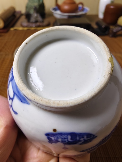 古玩陶瓷乾隆 青花山水杯拍賣,當前價格1580元