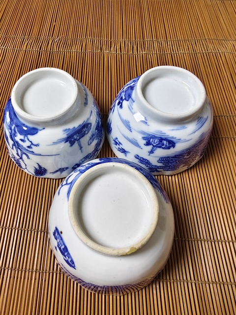 古玩陶瓷乾隆 青花山水杯拍賣,當前價格1580元