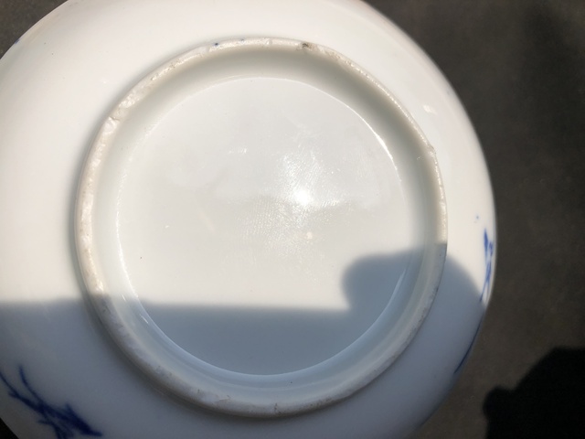 古玩陶瓷清末民初.仕女青花盤拍賣,當前價格0元