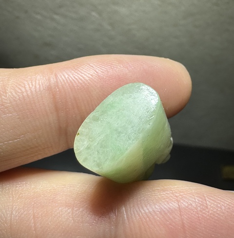 古玩玉器創匯期翡翠獸鈕章料拍賣，當前價格980元