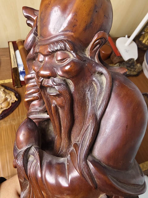 古玩雜項木雕造像拍賣，當(dāng)前價格1580元