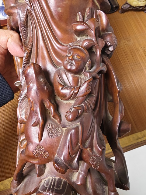 古玩雜項木雕造像拍賣，當(dāng)前價格1580元