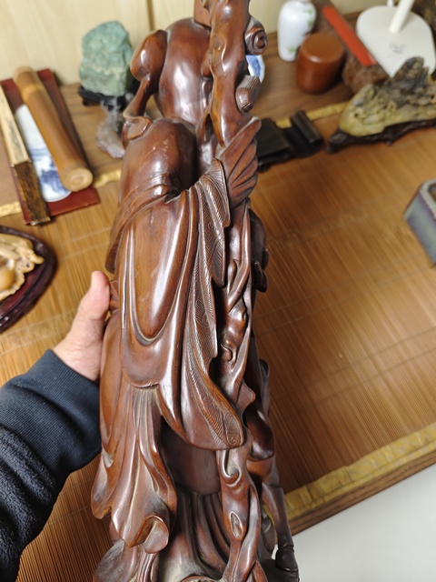 古玩雜項木雕造像拍賣，當(dāng)前價格1580元