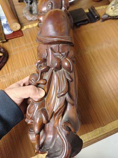 古玩雜項木雕造像拍賣，當(dāng)前價格1580元