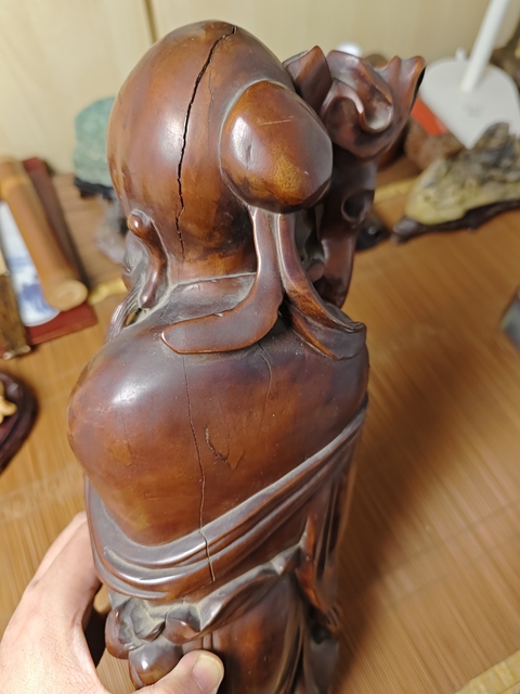 古玩雜項木雕造像拍賣，當(dāng)前價格1580元