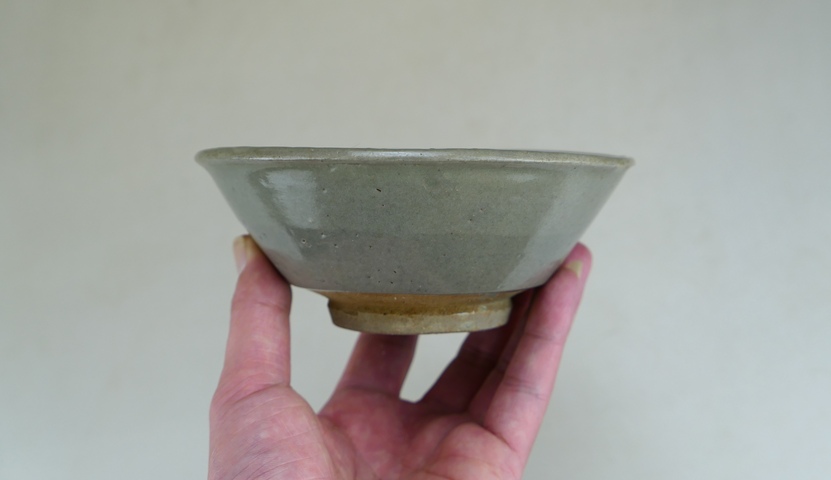 古玩陶瓷明代.龍泉窯青瓷碗（1368年﹣1644年）拍賣，當(dāng)前價(jià)格500元