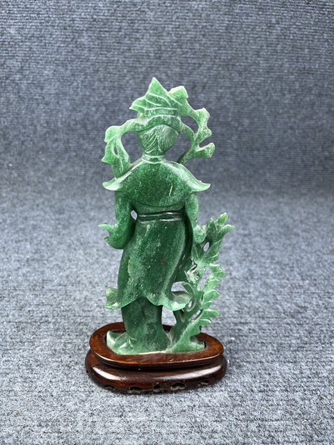 古玩玉器仕女擺件拍賣,當前價格1888元
