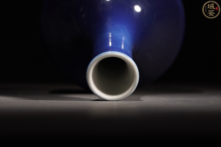 古玩陶瓷祭藍(lán)釉瓶拍賣，當(dāng)前價(jià)格3988元