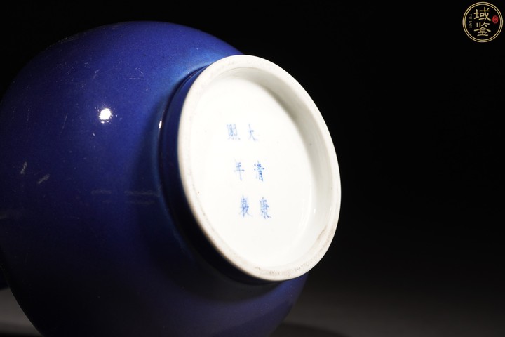 古玩陶瓷祭藍(lán)釉瓶拍賣，當(dāng)前價(jià)格3988元