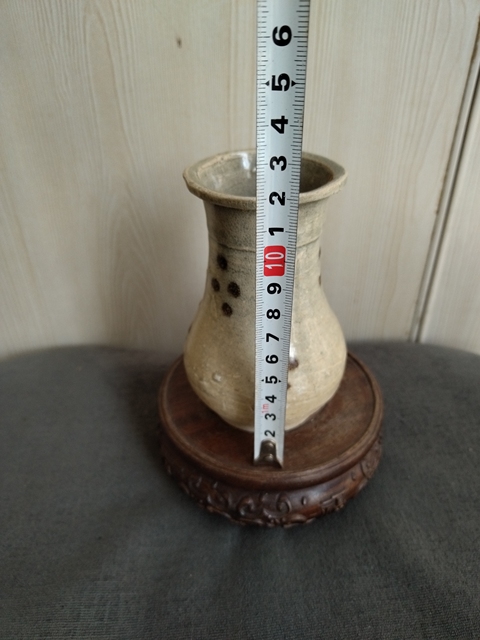 古玩陶瓷影青褐點筯瓶拍賣,當前價格1688元