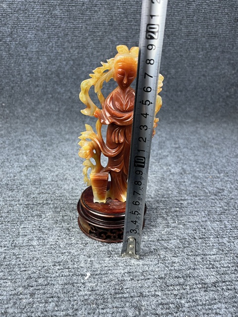 古玩雜項瑪瑙侍女擺件拍賣,當前價格1888元