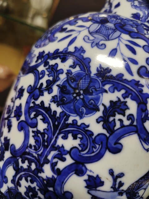 古玩陶瓷青花瓶拍賣，當(dāng)前價格4800元