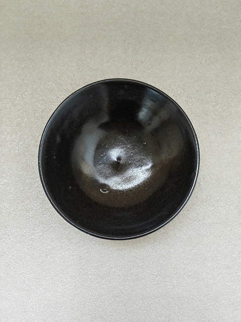 古玩陶瓷磁州窯黑釉茶碗拍賣,當(dāng)前價格398元