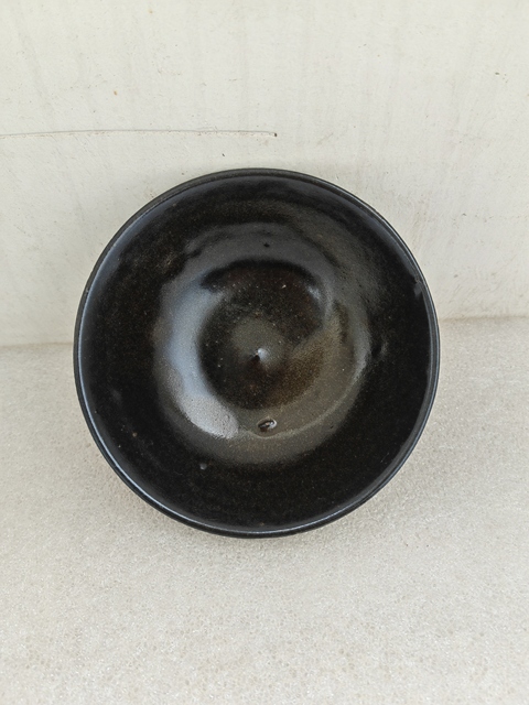 古玩陶瓷磁州窯黑釉茶碗拍賣,當(dāng)前價格398元