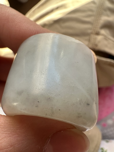 古玩玉器玉扳指真品鑒賞圖