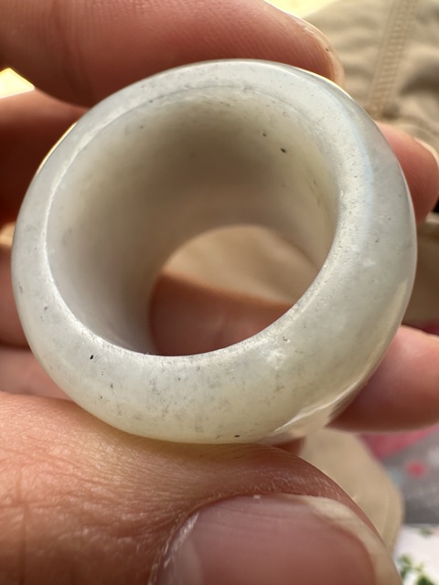 古玩玉器玉扳指真品鑒賞圖