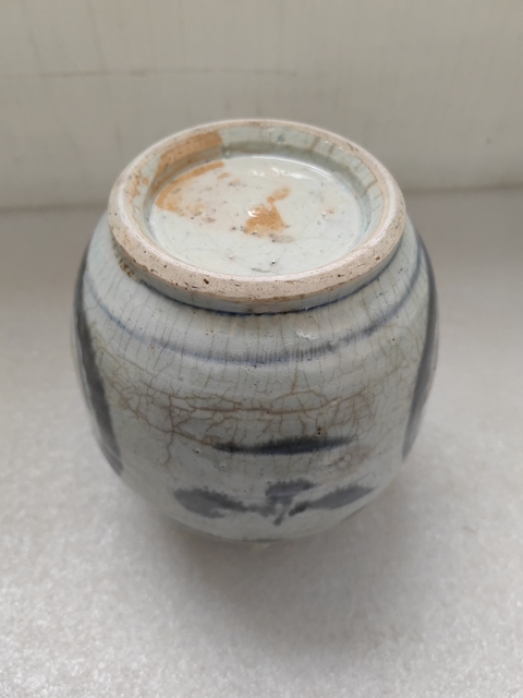 古玩陶瓷青花開光壽字紋四系茶壺拍賣，當前價格580元